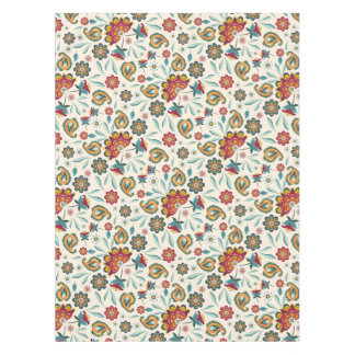 Batik Floral Boho Indonesische stijl Tafelkleed