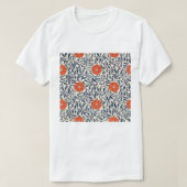 Batik Flower Pattern Chiffon Top (Design voorkant)