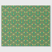 Batik Green Dreamweaver Designer — kunstartikel Cadeaupapier (Vlak)