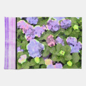 Batik Hydrangeas (Alt) Theedoek (Horizontaal)