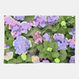 Batik Hydrangeas Theedoek