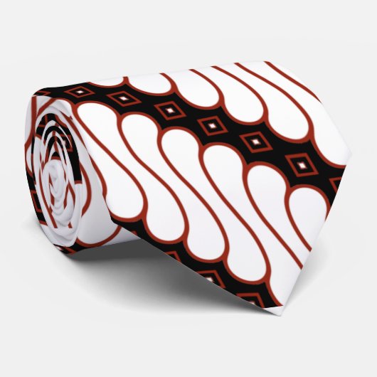 Batik II Stropdas (Opgerold)