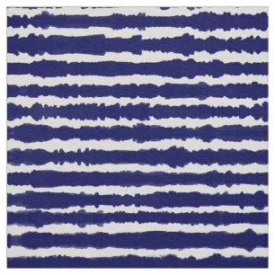 Batik Indigo Style Stripes Stof