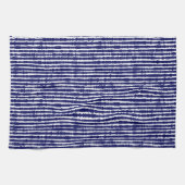 Batik Indigo Style Stripes Theedoek (Horizontaal)