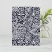 Batik Indonesia Motif T-Shirt Kaart (Staand voorkant)