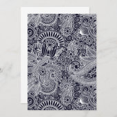 Batik Indonesia Motif T-Shirt Kaart (Voorkant / Achterkant)