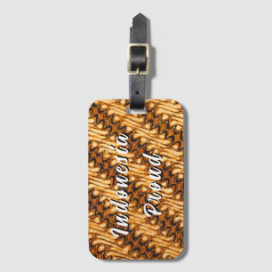 Batik Indonesia trots Bagagelabel