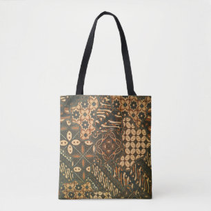 batik indonesië tote bag