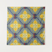 Batik Indonesisch: is een techniek van was-resist Wandkleed (Voorkant (horizontaal))