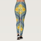 Batik Indonesische Wax-Resist verftechniek Leggings (Achterkant)