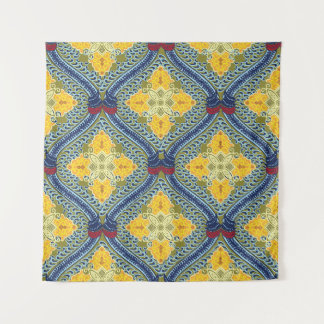 Batik Indonesische Wax-Resist verftechniek Wandkleed