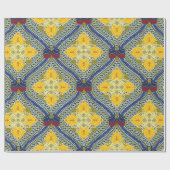 Batik Indonsian: is een techniek van wasweerstands Cadeaupapier (Vlak)