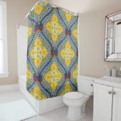 Batik Indonsian: is een techniek van wasweerstands Douchegordijn (In situ)