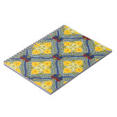 Batik Indonsian: is een techniek van wasweerstands Notitieboek (Linkerzijde)