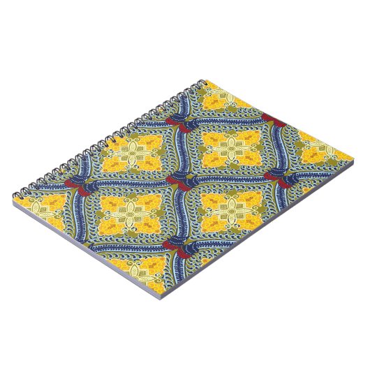 Batik Indonsian: is een techniek van wasweerstands Notitieboek (Linkerzijde)