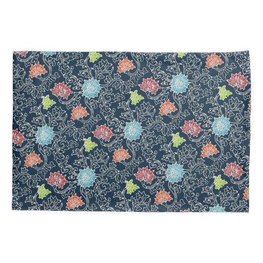 Batik Jepara Kembang Mulyo (NEO) Kussensloop (Achterkant-Links)