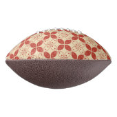 Batik Kawung, Indonesisch patroon, Javaans, Etnisc American Football (Gedraaid 90)