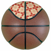 Batik Kawung, Indonesisch patroon, Javaans, Etnisc Basketbal (Rechts)