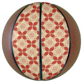Batik Kawung, Indonesisch patroon, Javaans, Etnisc Basketbal (Verticaal)