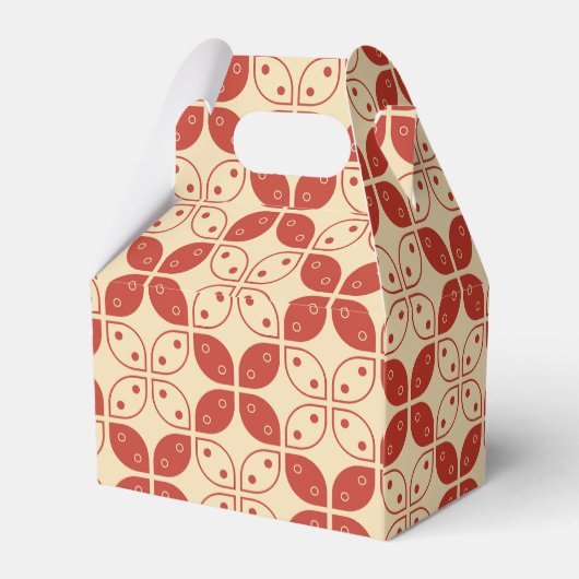 Batik Kawung, Indonesisch patroon, Javaans, etnisc Bedankdoosjes (Achterkant)