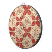 Batik Kawung, Indonesisch patroon, Javaans, etnisc Dartbord (Voorkant Rechts)