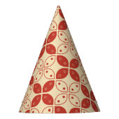 Batik Kawung, Indonesisch patroon, Javaans, etnisc Feesthoedjes (Voorkant)