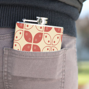 Batik Kawung, Indonesisch patroon, Javaans, Etnisc Heupfles