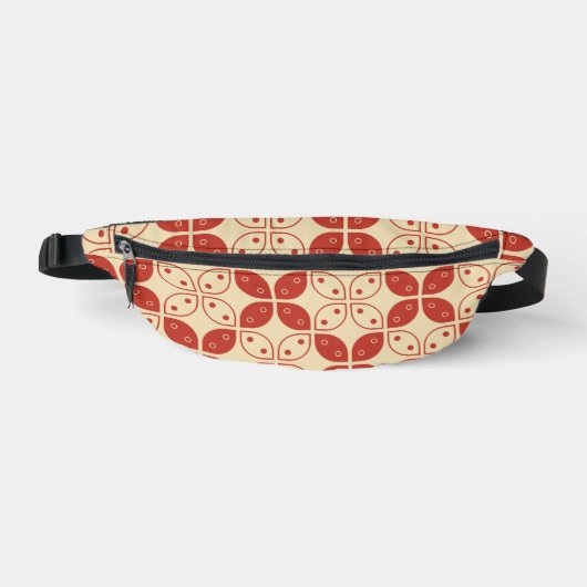 Batik Kawung, Indonesisch patroon, Javaans, etnisc Heuptasje (Voorkant)