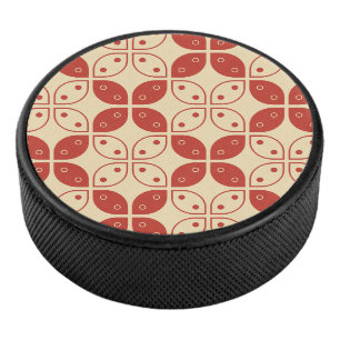 Batik Kawung, Indonesisch patroon, Javaans, Etnisc Hockey Puck