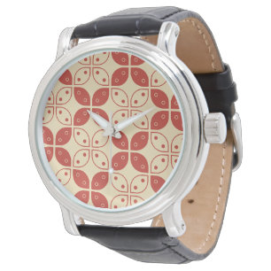 Batik Kawung, Indonesisch patroon, Javaans, Etnisc Horloge