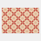 Batik Kawung, Indonesisch patroon, Javaans, etnisc Inpakpapier Vel (Voorkant 3)