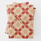 Batik Kawung, Indonesisch patroon, Javaans, etnisc Inpakpapier Vel (In situ)