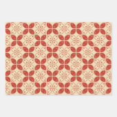 Batik Kawung, Indonesisch patroon, Javaans, etnisc Inpakpapier Vel (Voorkant)