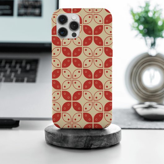 Batik Kawung, Indonesisch patroon, Javaans, Etnisc iPhone Hoesje