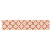 Batik Kawung, Indonesisch patroon, Javaans, Etnisc Korte Tafelloper (Horizontaal)