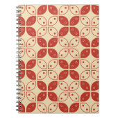 Batik Kawung, Indonesisch patroon, Javaans, Etnisc Notitieboek (Voorkant)