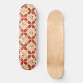 Batik Kawung, Indonesisch patroon, Javaans, etnisc Persoonlijk Skateboard (Voorkant)