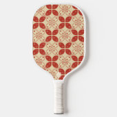 Batik Kawung, Indonesisch patroon, Javaans, etnisc Pickleball Paddle (Voorkant)