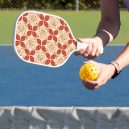 Batik Kawung, Indonesisch patroon, Javaans, etnisc Pickleball Paddle
