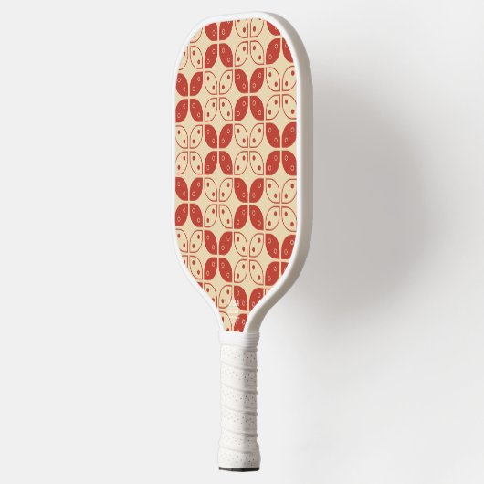 Batik Kawung, Indonesisch patroon, Javaans, etnisc Pickleball Paddle (Links)