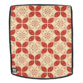 Batik Kawung, Indonesisch patroon, Javaans, Etnisc Rugtassen (Verwijderbaar gezicht)
