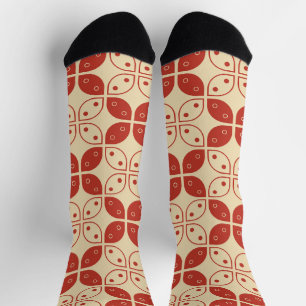 Batik Kawung, Indonesisch patroon, Javaans, Etnisc Sokken