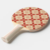 Batik Kawung, Indonesisch patroon, Javaans, etnisc Tafeltennisbatje (Voorkant Gekanteld)