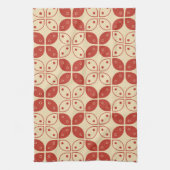 Batik Kawung, Indonesisch patroon, Javaans, etnisc Theedoek (Verticaal)