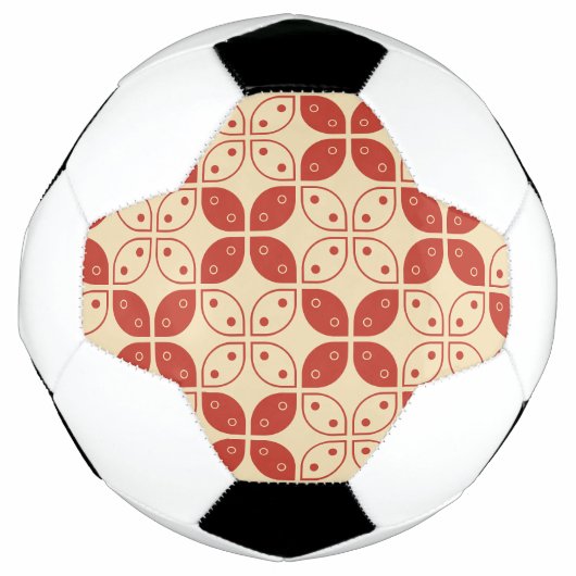 Batik Kawung, Indonesisch patroon, Javaans, Etnisc Voetbal (Voorkant)