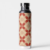 Batik Kawung, Indonesisch patroon, Javaans, Etnisc Waterfles (Links)