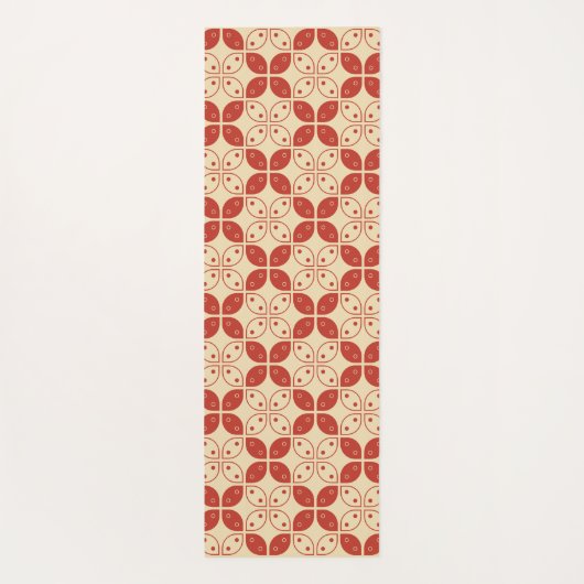 Batik Kawung, Indonesisch patroon, Javaans, etnisc Yogamat (Achterkant)