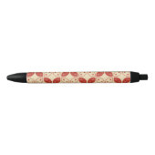 Batik Kawung, Indonesisch patroon, Javaans, etnisc Zwarte Inkt Pen (Voorkant)