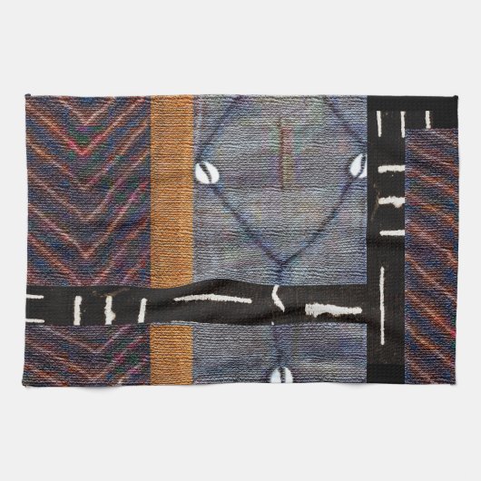 Batik-kralen van modderkleding theedoek (Horizontaal)