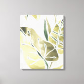 Batik Leaves Canvas Afdruk (Voorkant)